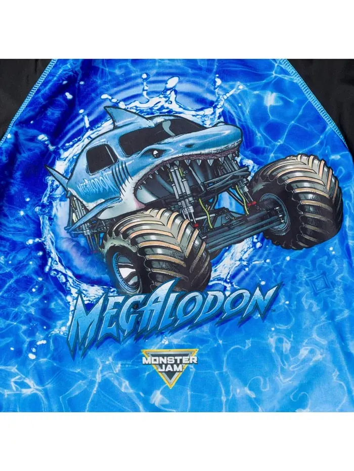 Комплект для плавания для мальчиков: толстовка-рашгард и шорты Toddler Boys Pullover Rash Guard and — изображение 6 из 6