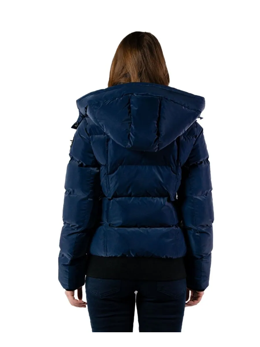 Женское стеганое пальто-бомбер Woody Woodpecker — изображение 3 из 5, серебристый