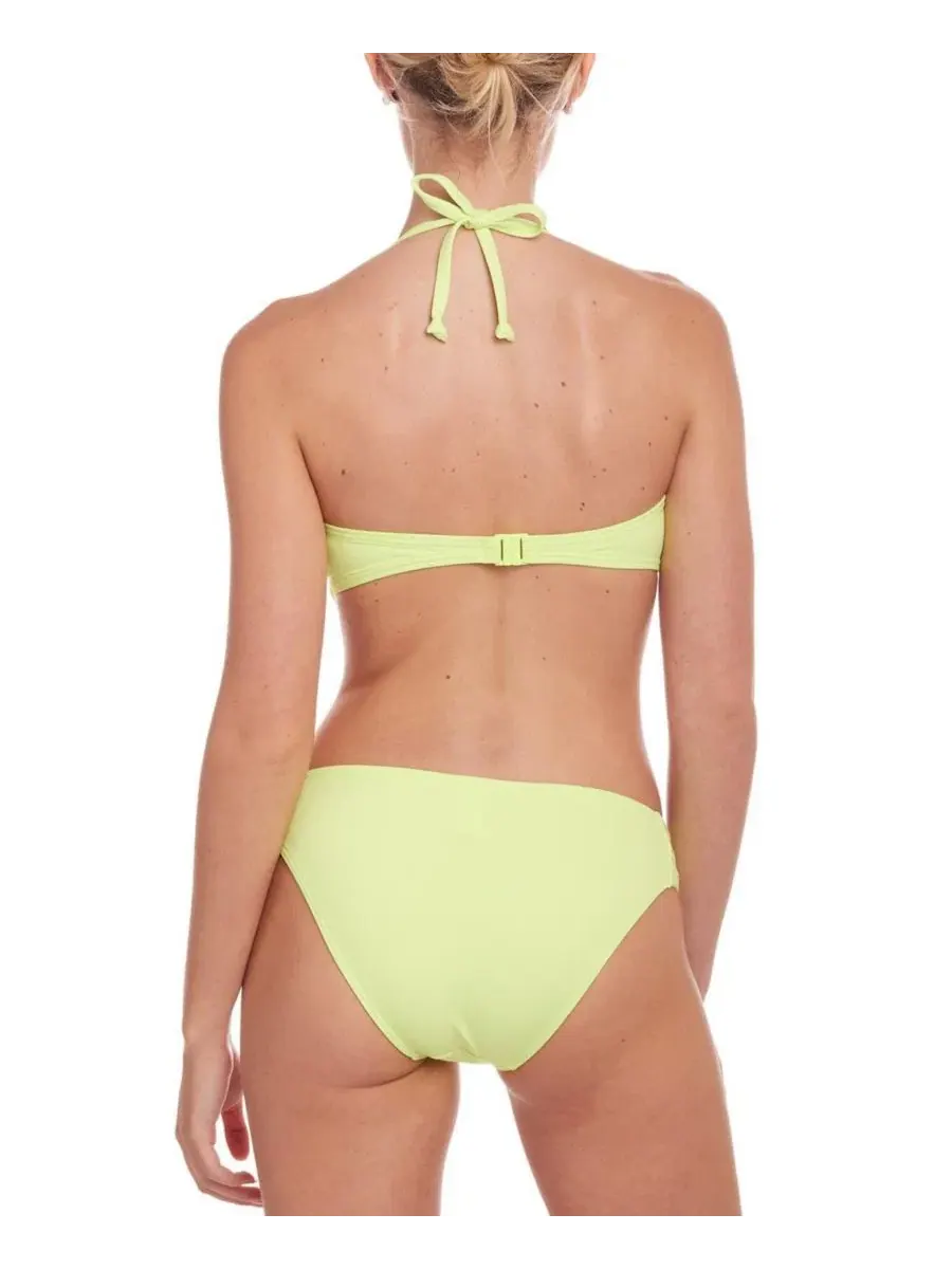 Коллекция бикини-топов и трусиков Twist Bandeau Lascana — изображение 2 из 8, яркий зеленый