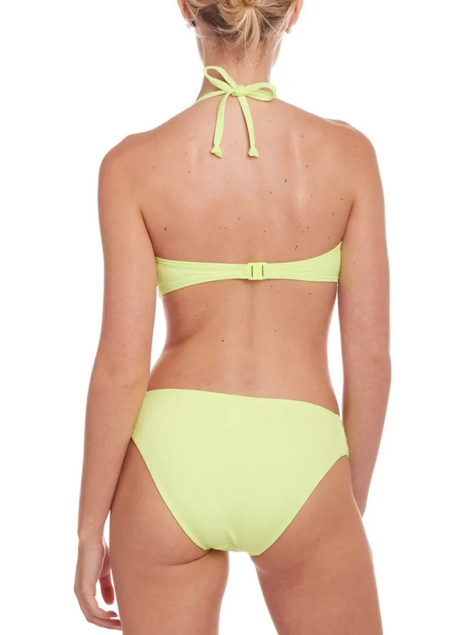 Коллекция бикини-топов и трусиков Twist Bandeau Lascana — изображение 4 из 8, яркий зеленый