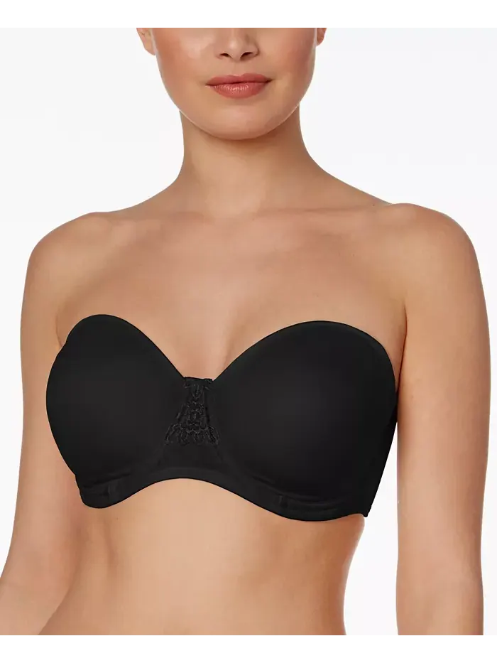Бюстгальтер без бретелей с косточками Beauty Back Full Figure 74380 для пышных форм Vanity Fair