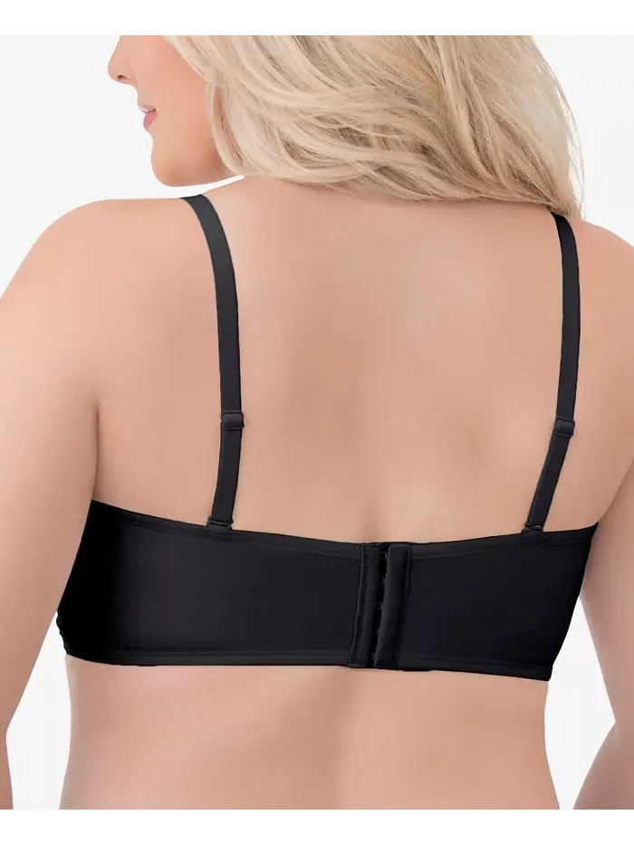 Бюстгальтер без бретелей с косточками Beauty Back Full Figure 74380 для пышных форм Vanity Fair — изображение 5 из 13, черный
