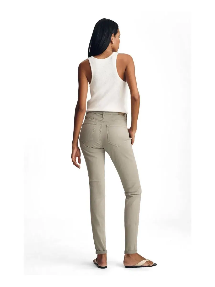 Джинсы женские свободного кроя с зауженным низом Kathleen Mid Rise Boyfriend Desert Sage Flex Blue — изображение 3 из 6