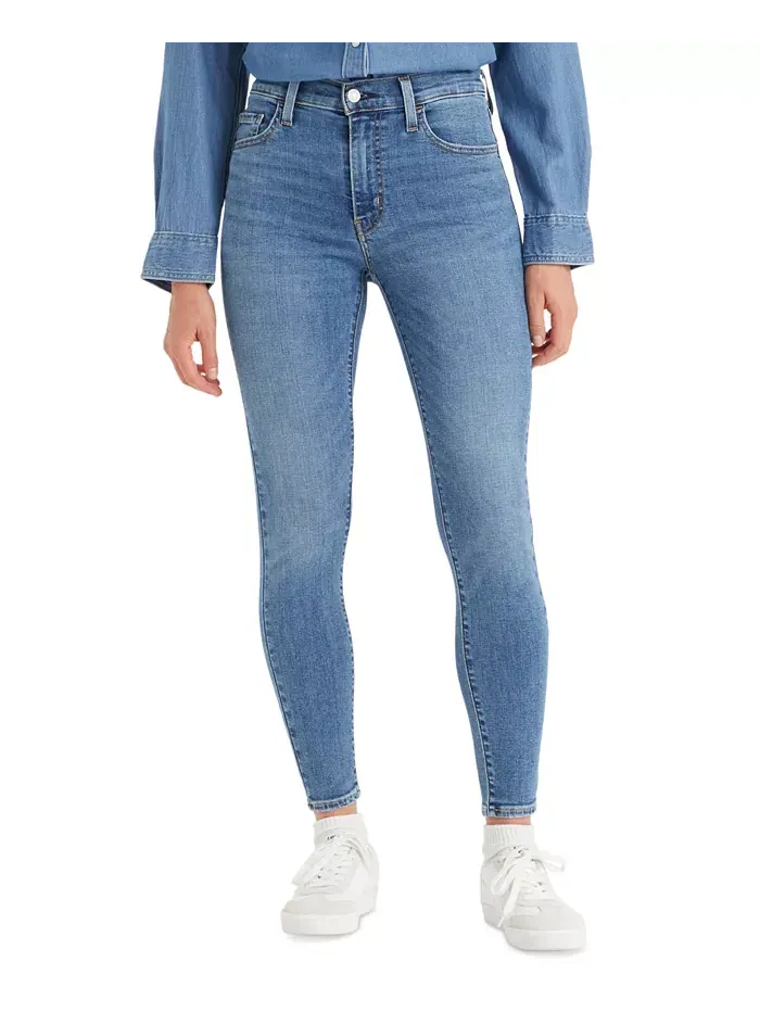 Женские джинсы 720 High-Rise Stretchy Super-Skinny Levi's — изображение 1 из 4, дикий