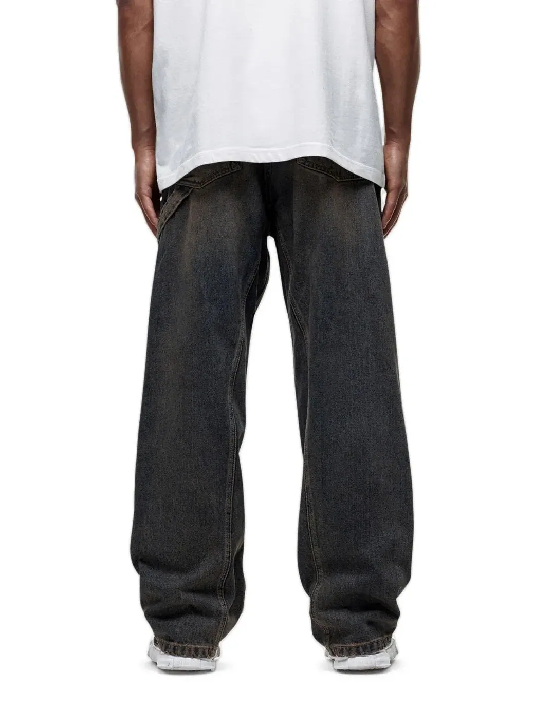 Джинсы карго свободного кроя Traipes Blue Washed Baggy Denim Good For Nothing — изображение 3 из 4, синий