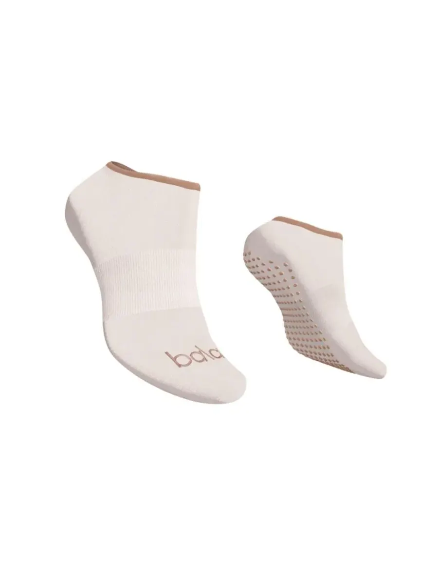 Носки-невидимки с силиконовыми точками, модель Low Grip Sock Bala — бежевый