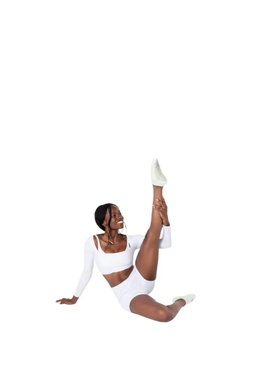 Носки-невидимки с прорезиненной подошвой Low Sock Bala — изображение 5 из 7, шалфейный