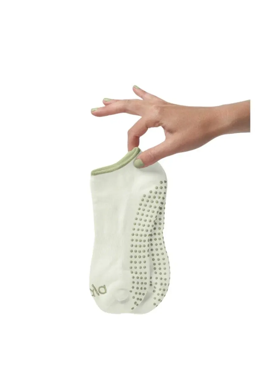 Носки-невидимки с прорезиненной подошвой Low Sock Bala — изображение 7 из 7, шалфейный