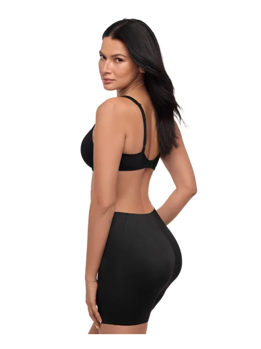 Утягивающие шорты с эффектом коррекции фигуры, средней длины, Show Stopper Miraclesuit — изображение 5 из 7, черный