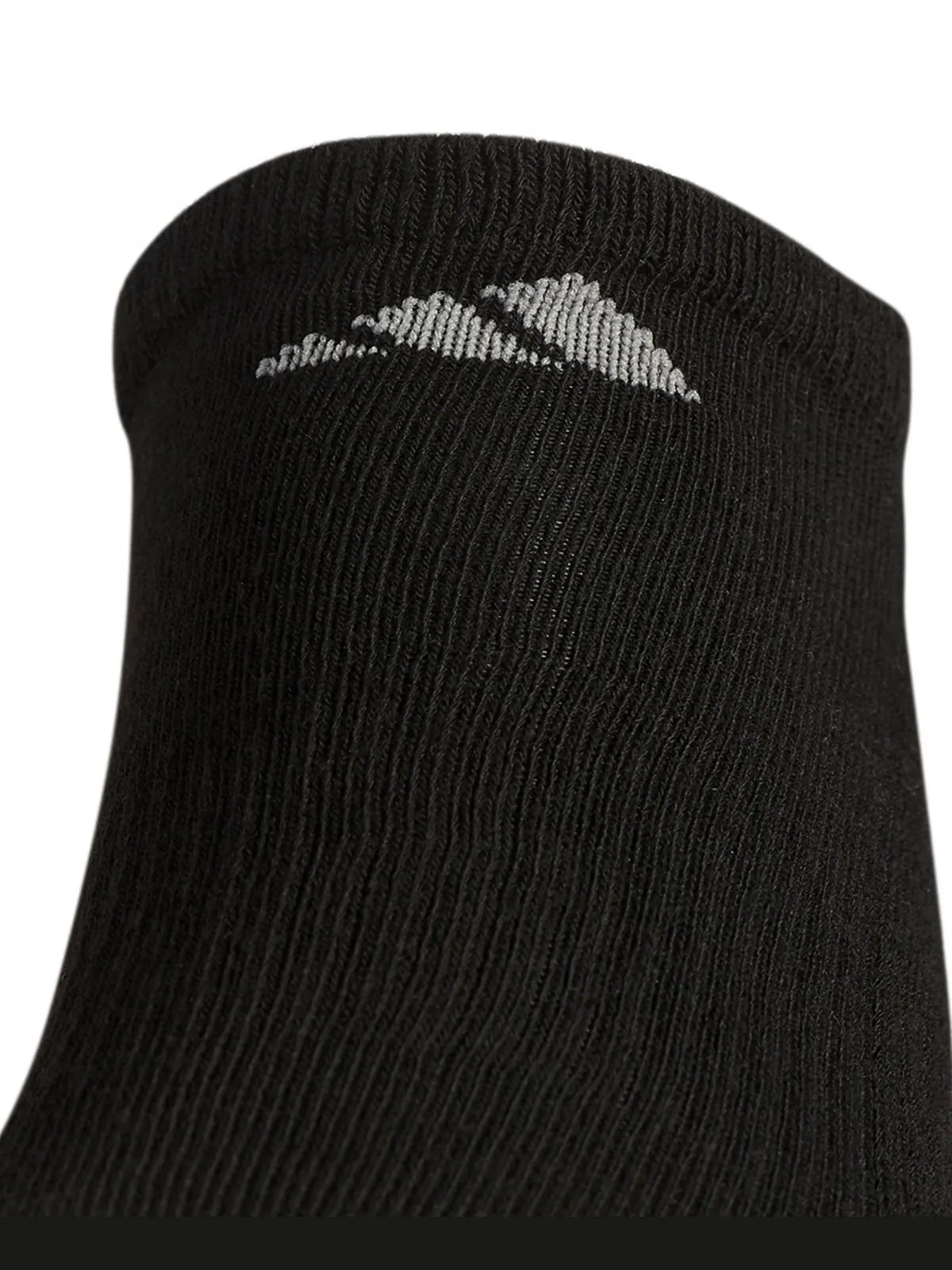 Мужские спортивные носки с мягкой подкладкой, 6 пар носков-невидимок adidas — изображение 6 из 7, черный