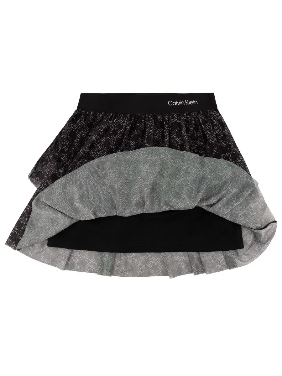Юбка с ярусной отделкой Calvin Klein — 3