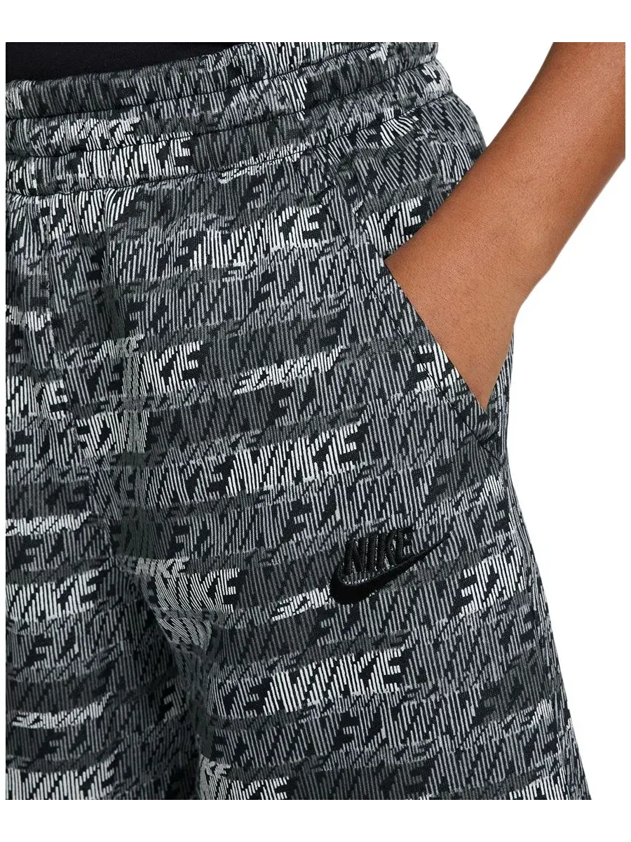 Шорты Nike Sportswear Club Fleece French Terry с эластичным поясом — изображение 4 из 4, серый