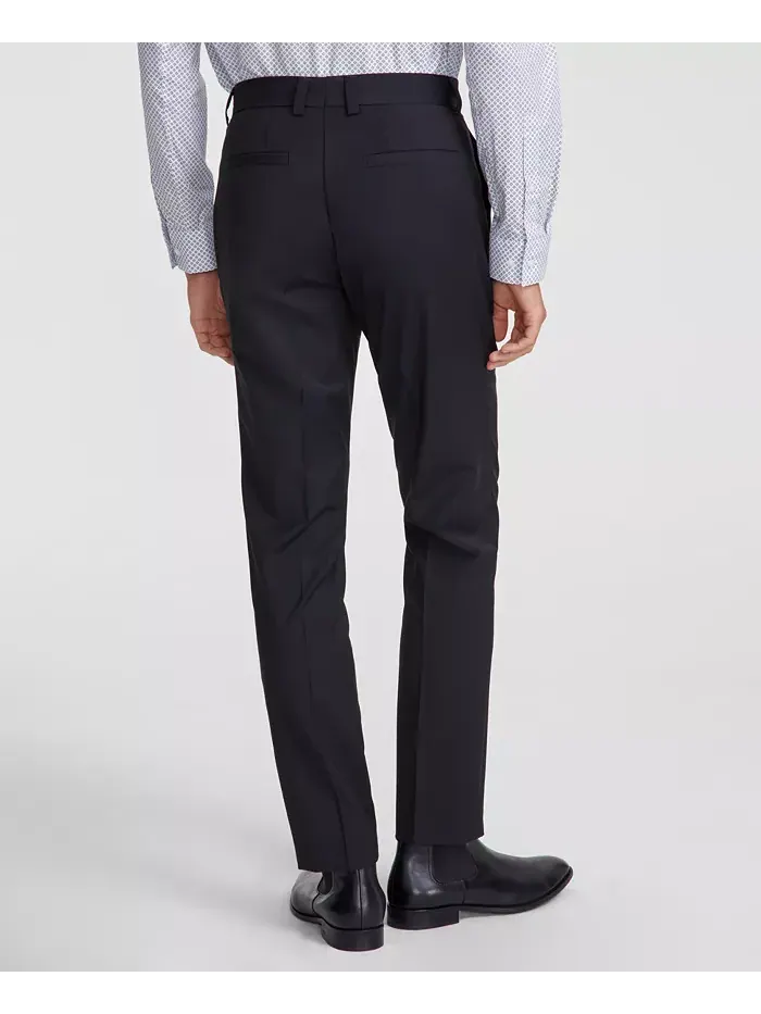 Мужские классические брюки Modern-Fit из шерстяной смеси Hugo Boss — 2