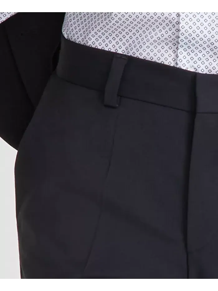 Мужские классические брюки Modern-Fit из шерстяной смеси Hugo Boss — 3