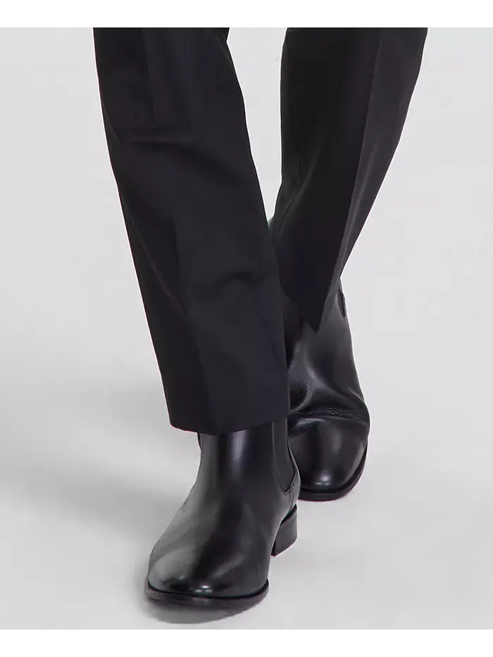 Мужские классические брюки Modern-Fit из шерстяной смеси Hugo Boss — 5