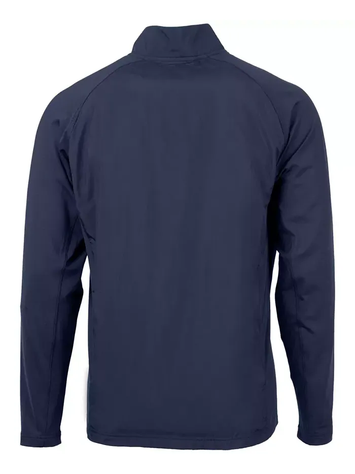 Мужская куртка на молнии Adapt Eco Knit Hybrid Recycled Cutter & Buck — изображение 2 из 2, темно-синий
