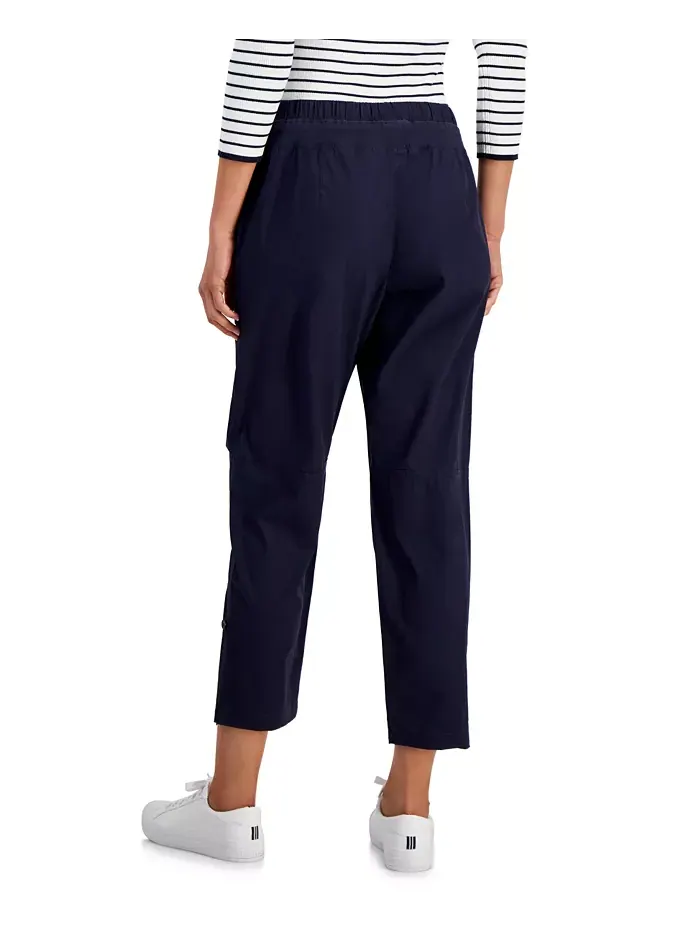 Женские хлопковые брюки с отворотами Utility Nautica Jeans — изображение 2 из 6, ночное небо