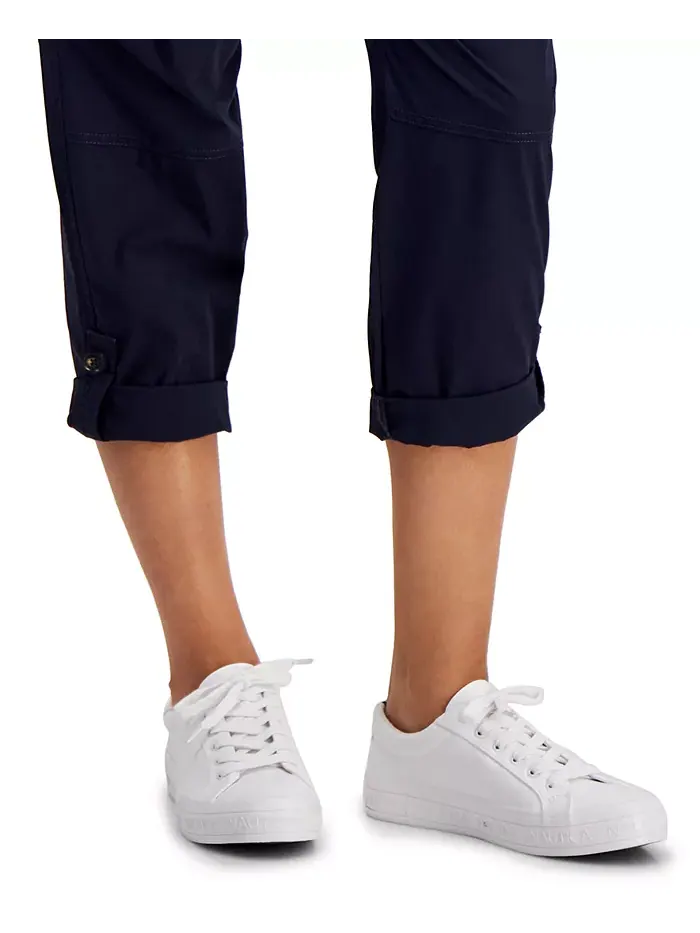 Женские хлопковые брюки с отворотами Utility Nautica Jeans — изображение 5 из 6, ночное небо