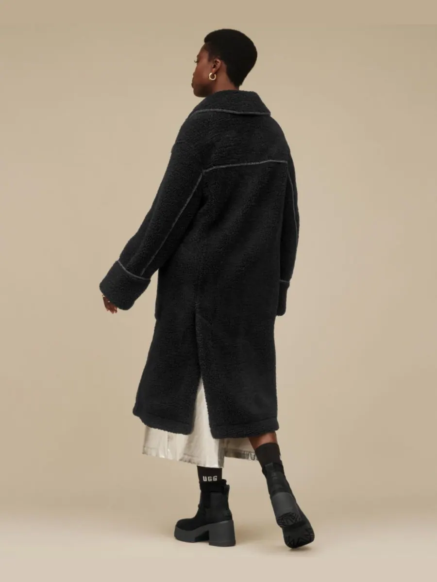 Женская куртка UGG Sema Fluff UGG — изображение 7 из 7, черный