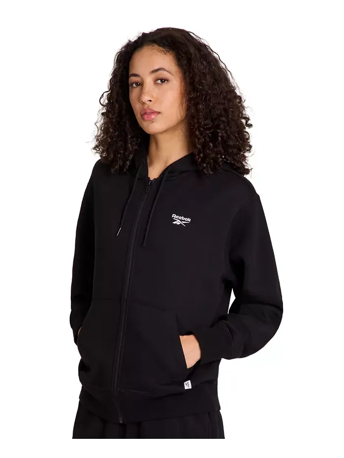 Женский свитшот с длинными рукавами Reebok — изображение 2 из 10, черный