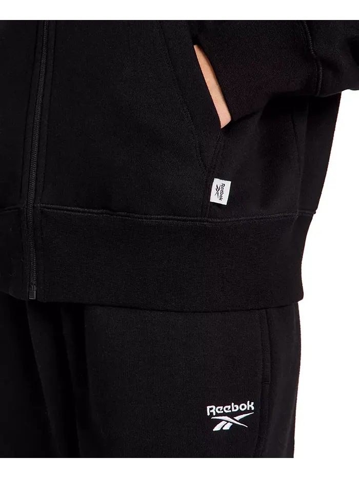 Женский свитшот с длинными рукавами Reebok — изображение 5 из 10, черный