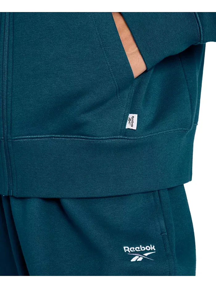 Женский свитшот с длинными рукавами Reebok — изображение 6 из 10, зеленый