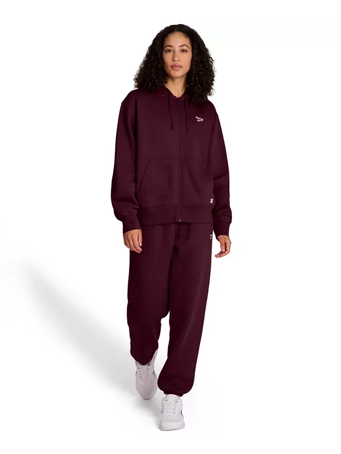 Женский свитшот с длинными рукавами Reebok — изображение 2 из 5, красный