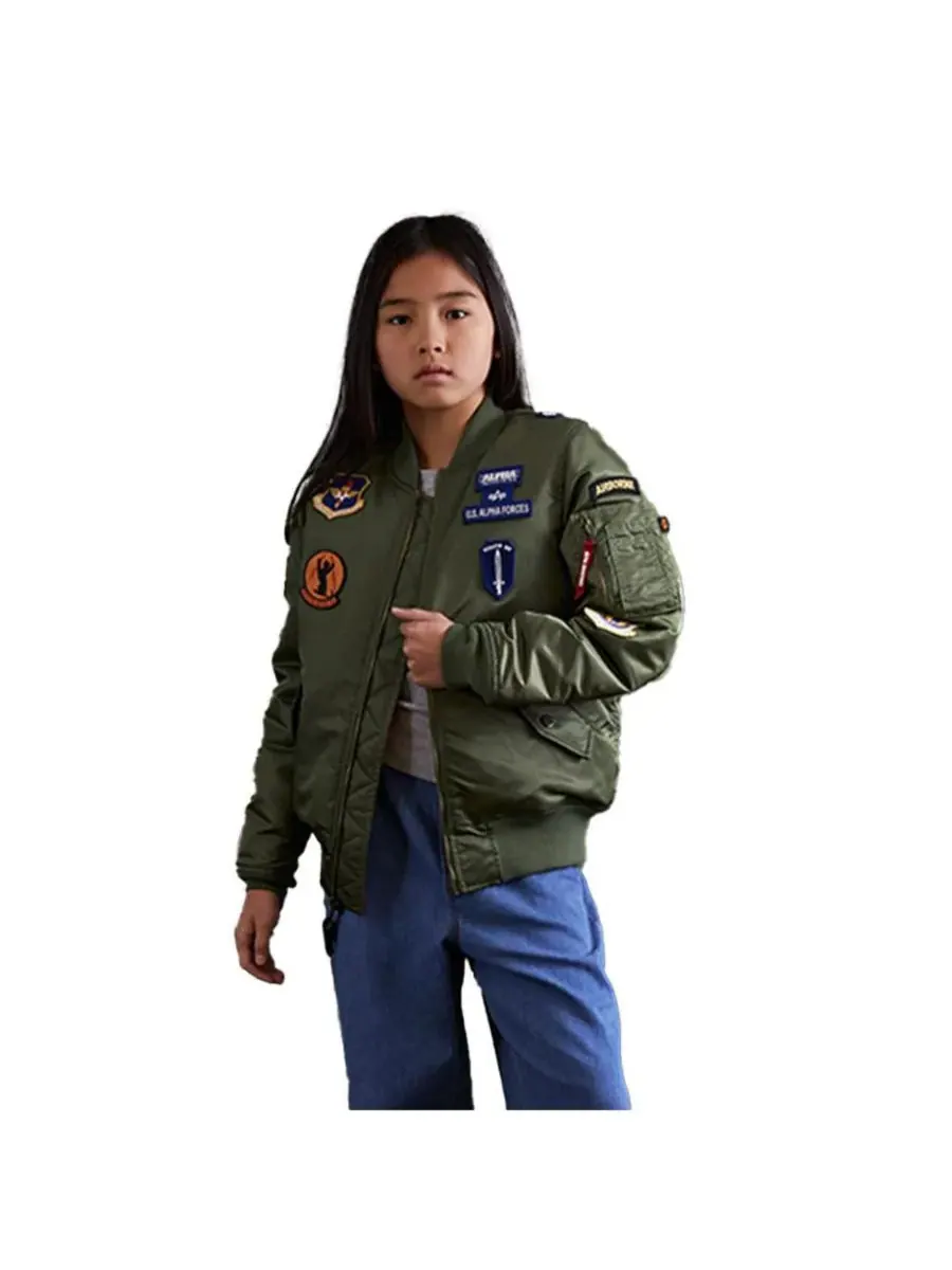 Молодежная эскадрилья Ма-1 Alpha Industries — изображение 1 из 3, шалфейный