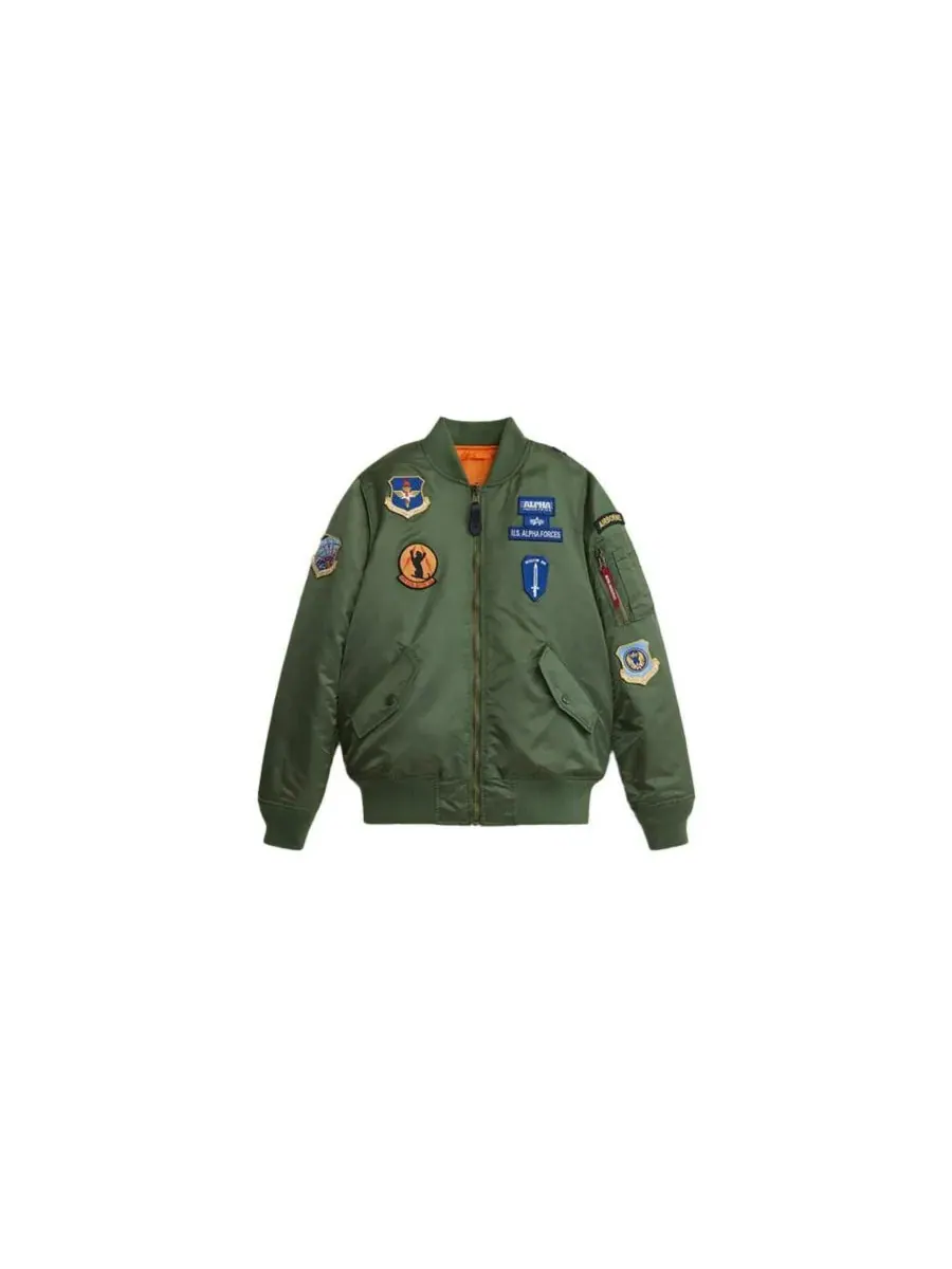 Молодежная эскадрилья Ма-1 Alpha Industries — изображение 2 из 3, шалфейный