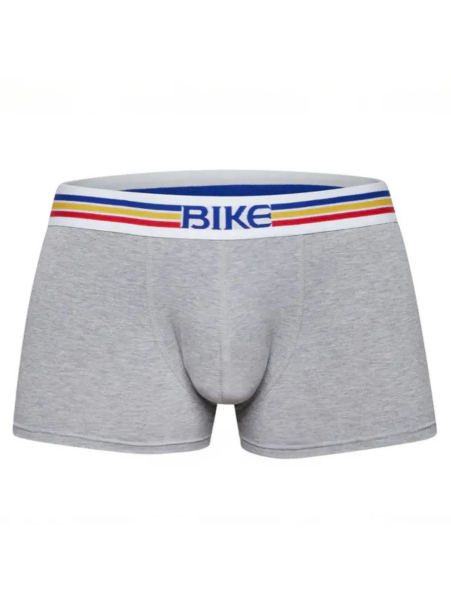 Трусы из эластичного хлопка BIKE Athletic — изображение 2 из 3, серый