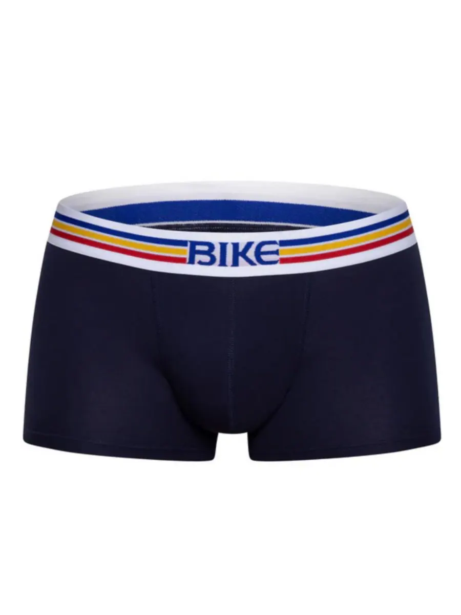 Трусы из эластичного хлопка BIKE Athletic — изображение 2 из 3, темно-синий