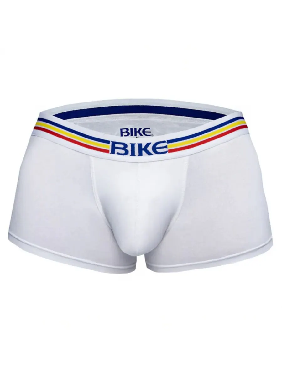 Трусы из эластичного хлопка BIKE Athletic — изображение 2 из 3, белый
