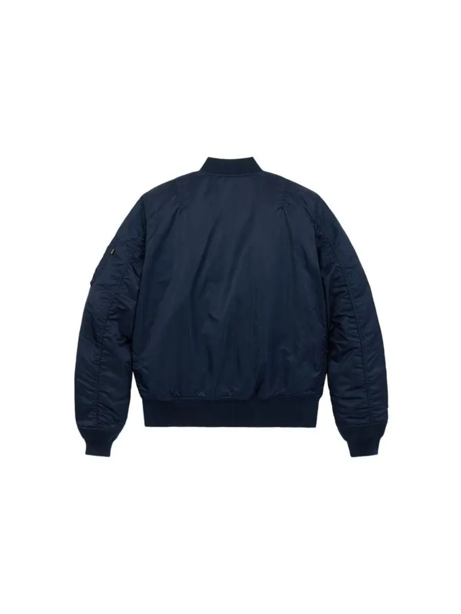 Куртка-бомбер MA-1 Slim Fit Alpha Industries — изображение 3 из 6, синий