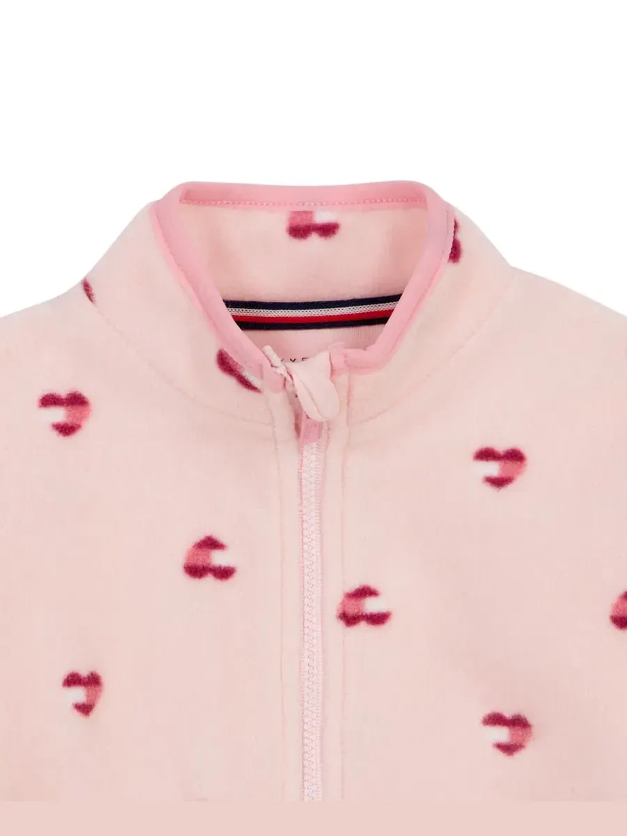 Комплект из 3 предметов: куртка, футболка и штаны Tommy Hilfiger — изображение 6 из 8, розовый