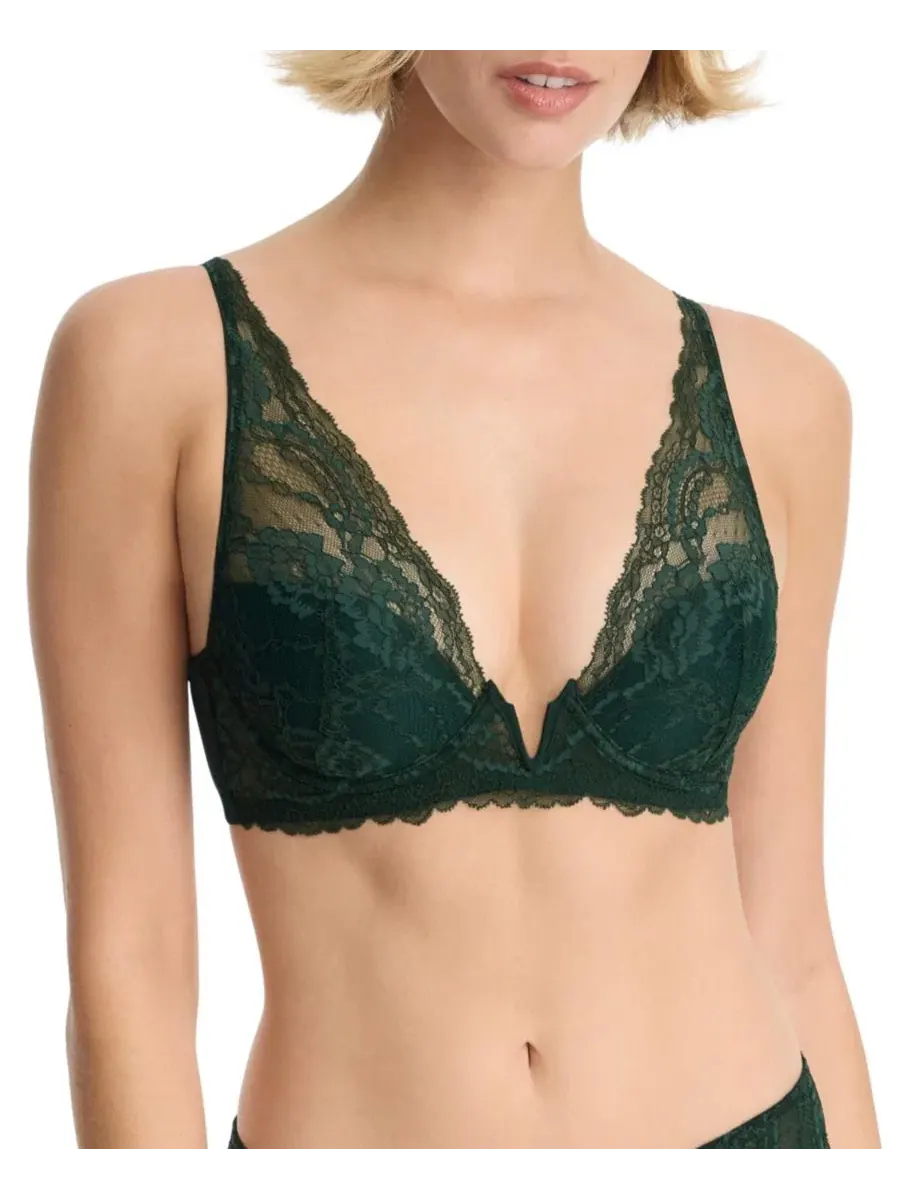 Бюстгальтер с глубоким декольте Minx Deep Plunge Lace Skarlett Blue