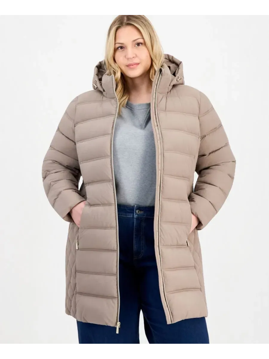 Пуховик с капюшоном Michael Kors