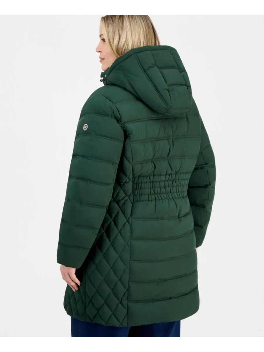 Пуховик с капюшоном Michael Kors — изображение 5 из 5, мох