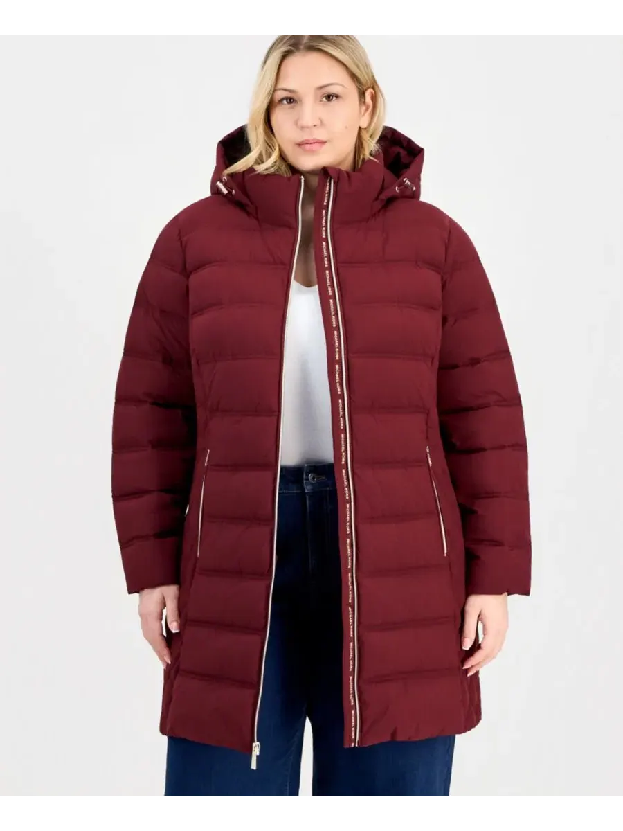 Пуховик с капюшоном Michael Kors
