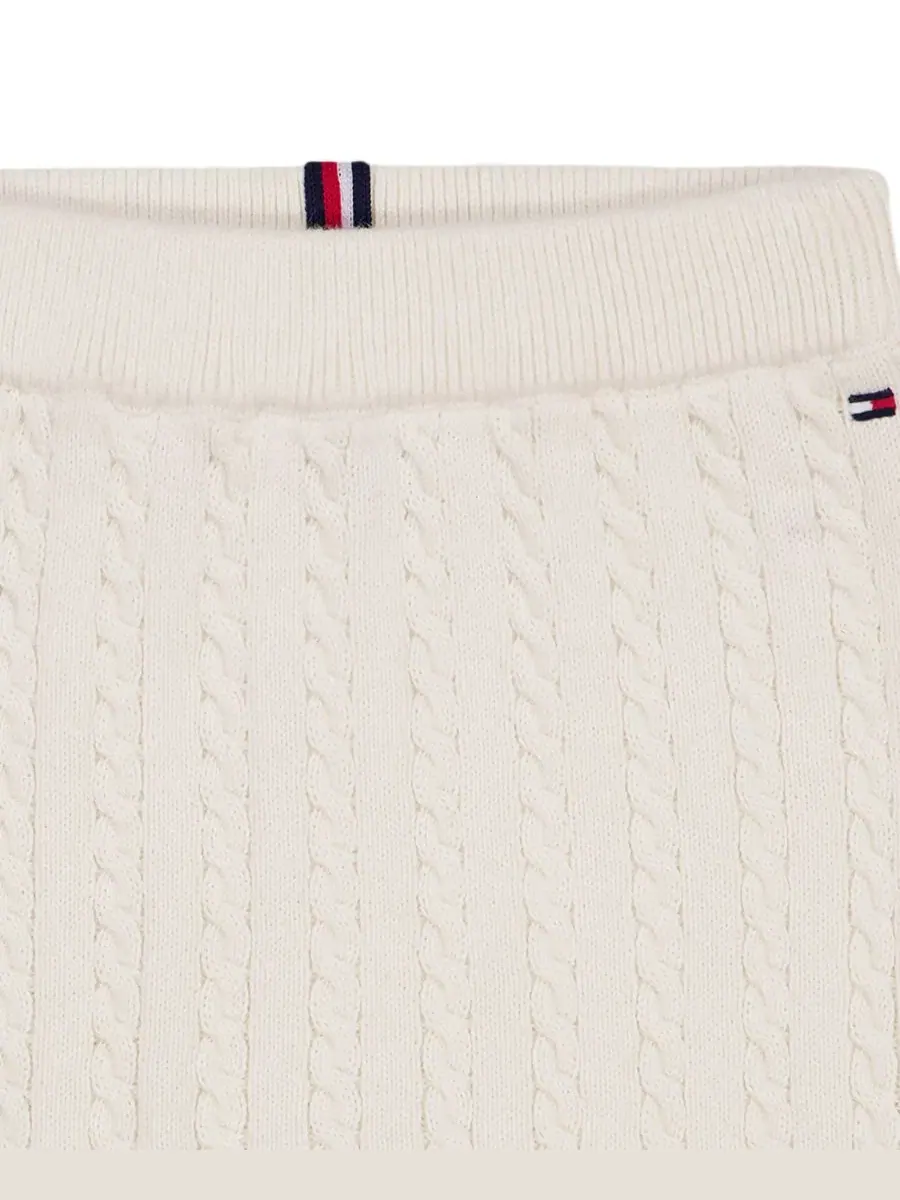 Комплект из 2 предметов: кардиган и брюки Tommy Hilfiger — изображение 4 из 5, бежевый
