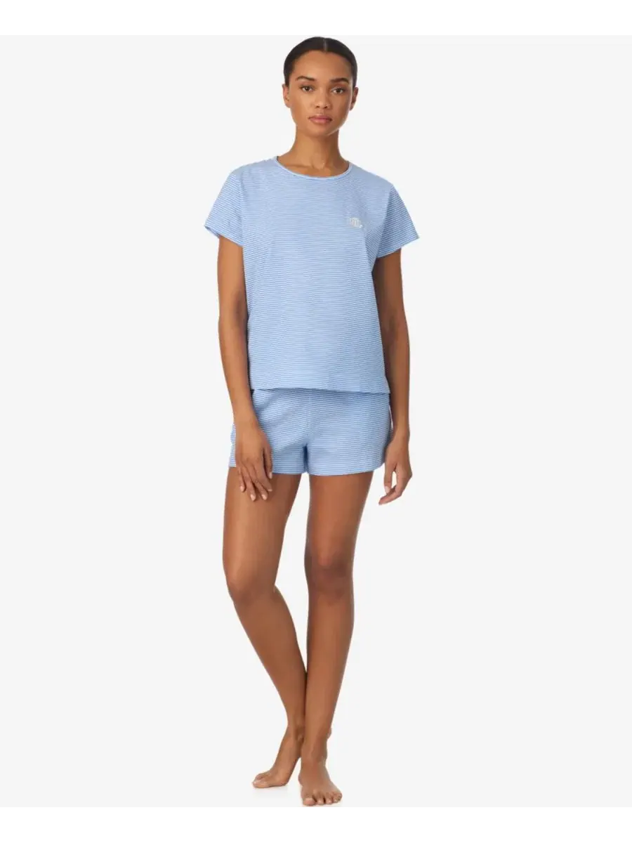 Комплект из футболки и шорт из хлопка Lauren Ralph Lauren