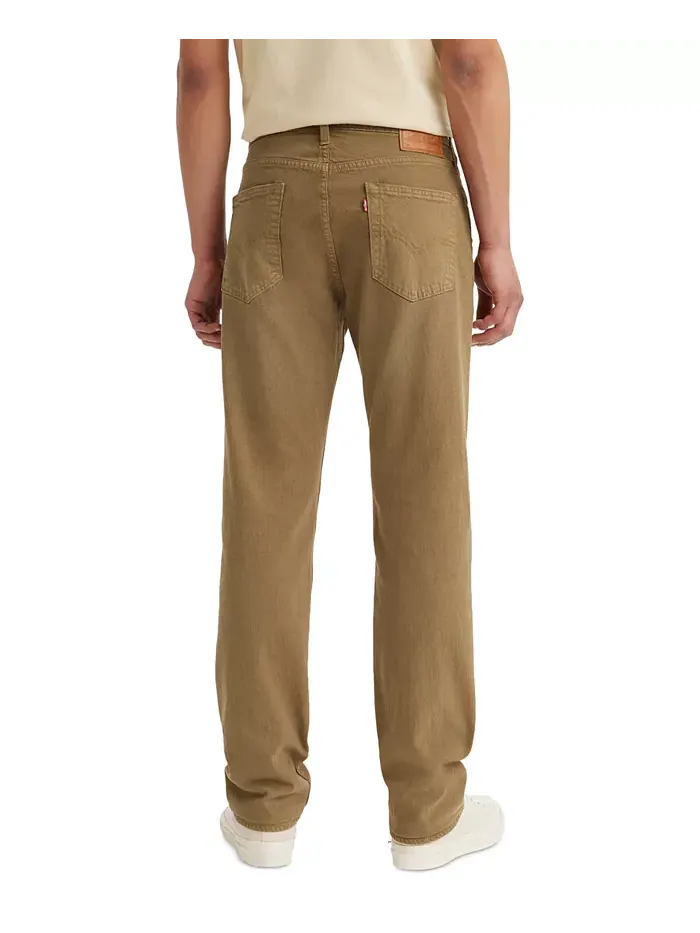 Мужские джинсы Levi's 514 Straight-Fit из мягкого твила — изображение 2 из 3, хаки