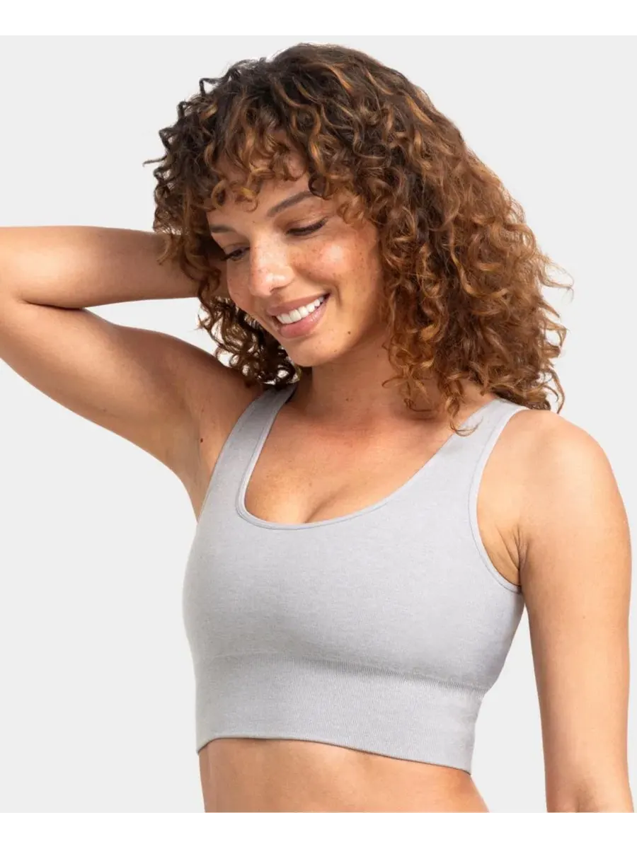 Комплект из 3 бесшовных бюстгальтеров-лонглайн 360 Stretch Seamless Comfort Longline Bralette Fruit — изображение 2 из 5