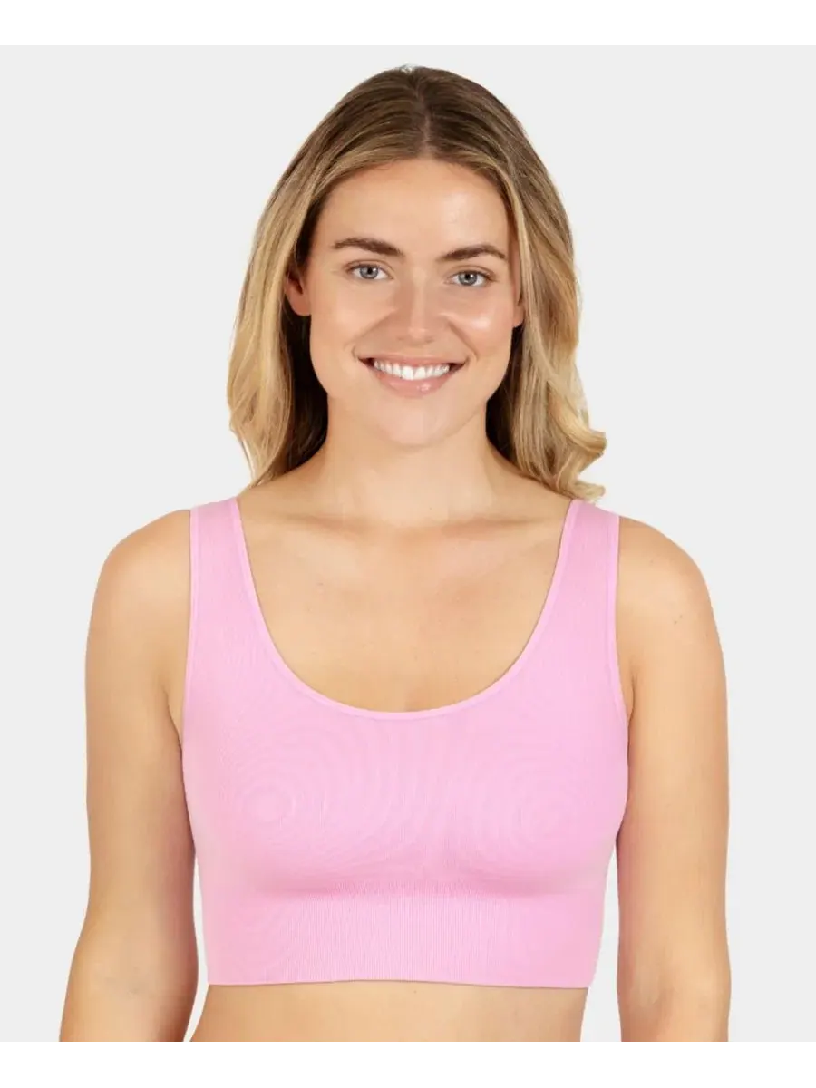 Комплект из 3 бесшовных бюстгальтеров-лонглайн 360 Stretch Seamless Comfort Longline Bralette Fruit — изображение 3 из 5
