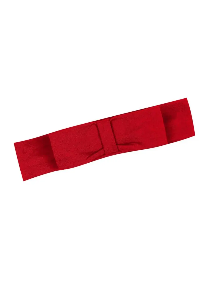 Комплект для новорожденного с боди, юбкой и повязкой Sweet Catcher Outerstuff — изображение 5 из 5, белый красный