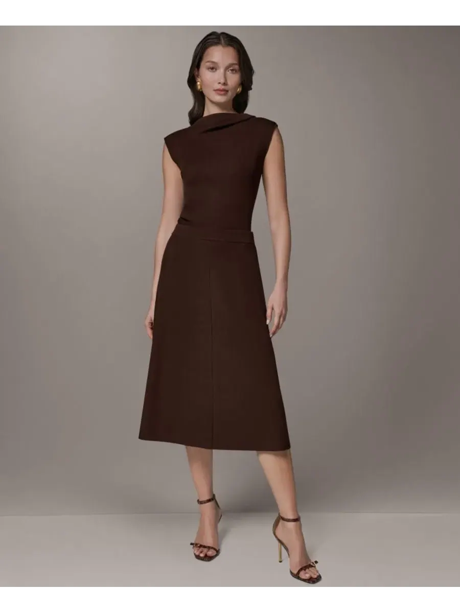 Юбка-миди А-силуэта Donna Karan New York