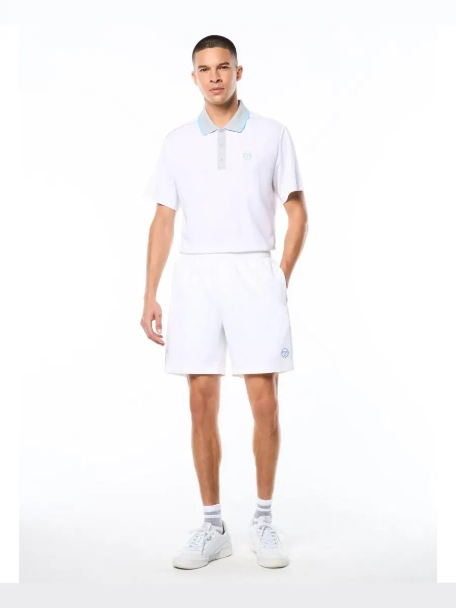Шорты с монограммой и трубами Racchetto Short Sergio Tacchini