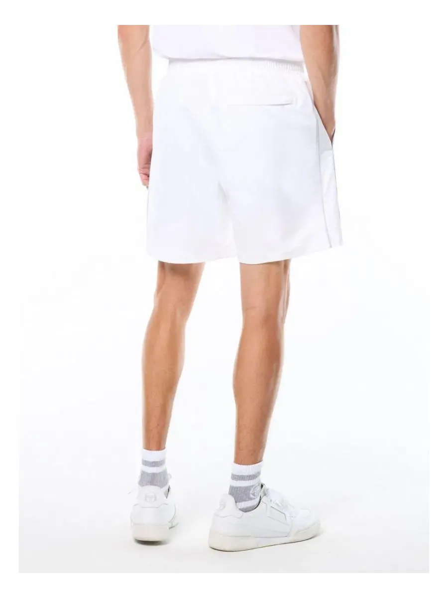 Шорты с монограммой и трубами Racchetto Short Sergio Tacchini — изображение 3 из 5, белый