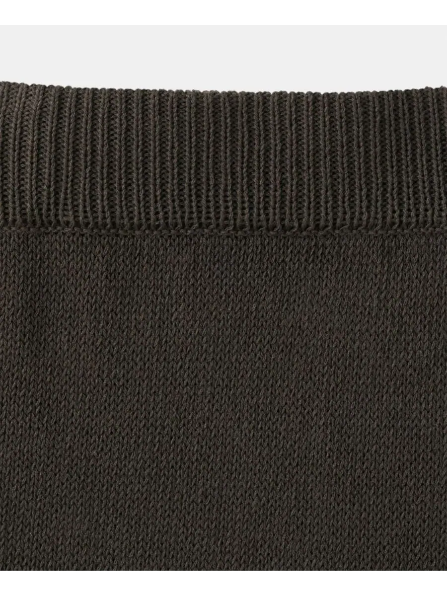 Юбка с фигурным краем, модель Scalloped Hem Crochet MANGO — изображение 3 из 6, коричневый