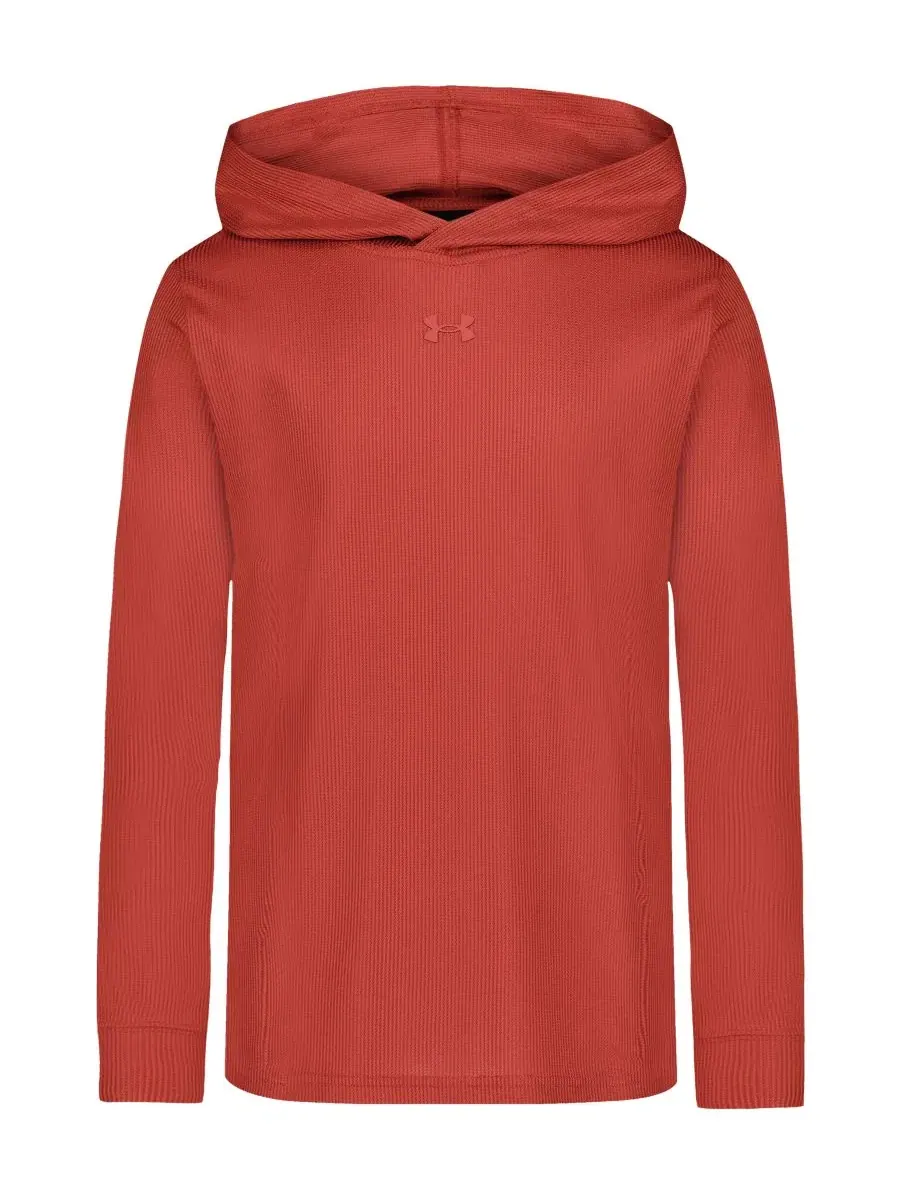 Худи активное с текстурой Heritage Red Under Armour