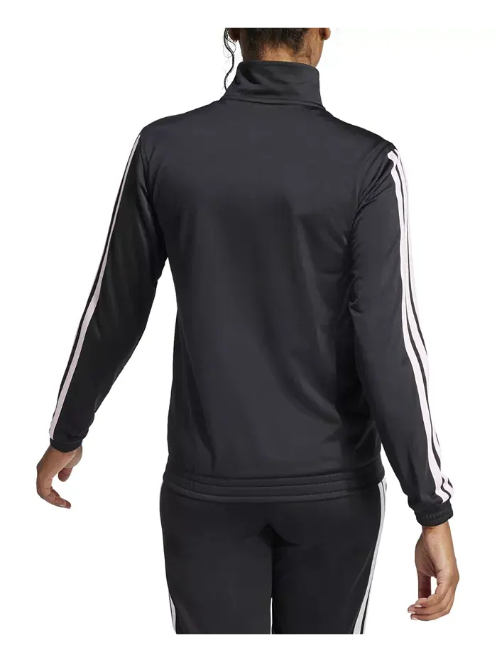 Женская трикотажная куртка Track Jacket с тремя полосками adidas — изображение 2 из 4